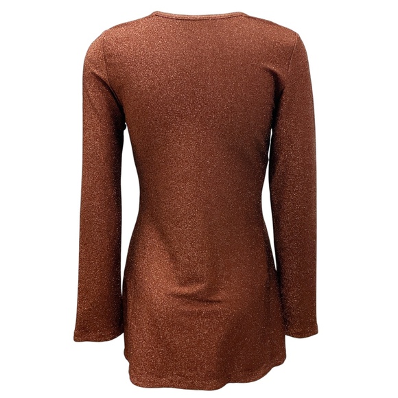 JOHANNA ORTIZ BRONZE FILIGRANA DE FIESTA TOP - Picture 3 of 5